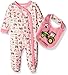 John Deere Baby Girls' Farm Raised Coverall Set with Bib