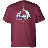 NHL Men's Colorado Avalanche Primary Logo T-Shirt (Burgundy, Large)