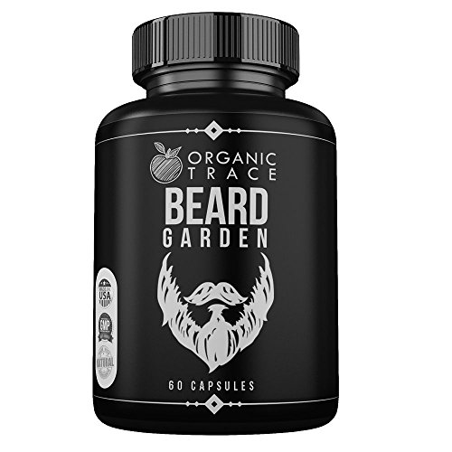 Beard Garden- The Ultimate Beard, Hair and Mustache Supplement. All-Natural Ingredients That Work! Quickly and Naturally Grow A Thicker, Fuller Beard and Mustache. The BEST Beard Vitamin Supplement.