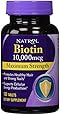 Natrol Biotin 10,000 mcg Maximum Strength Tablets, 100-Count