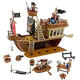 Deluxe Mickey Mouse Pirates of the Caribbean Pirate Ship Play Set