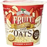 Brothers-ALL-Natural Fruit and Oats, Strawberry & Banana, 1.23 Ounce (Pack of 6)
