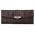 Merona&reg; Crocodile Clutch Wallet - Brown