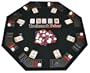 Trademark Poker Texas Traveller Table Top & Chip Travel Set