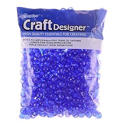 Pony Beads, Dark Sapphire, 480pc Pkg