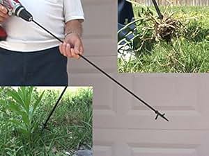 drill bit weed remover