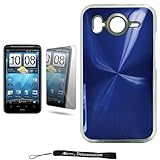 Premium Metallic Blue Design Cover / Snap On Crystal Protective Hard Case f ....