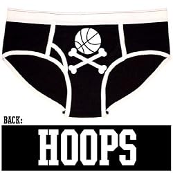 Juniors Boy Style Basketball Hoops Panty