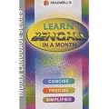 Learn Bengali in a Month: Easy Method of Learning Bengali Through English without a Teacher