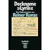 Deckname Lyrik: Eine Dokumentation
