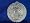 ST. BENEDICT SILVER MEDAL 4 3/4" D IN GEN. PEWTER "Catholicgiftstore"