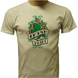 Irish Pride T-shirt, Ireland Flaming Clover T-shirts, Irish Tattoo T-shirts