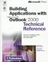Building Applications with Microsoft Outlook 2000