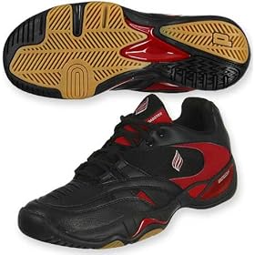 Ektelon T9 Roadster Shoes (Mens) Black Red by Ektelon