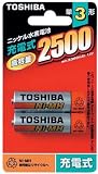 TOSHIBA ニッケル水素電池 2本パック TH-3K2P