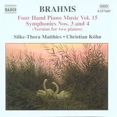 Brahms - Four Hand Piano Music, Vol 15