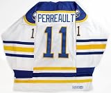 Gilbert Perreault Autographed Buffalo Sabres Throwback White Jersey