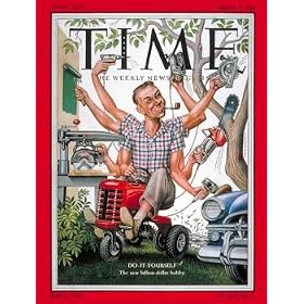 Do-it-Yourself / TIME Cover: August 02, 1954, Art Poster by TIME Magazine