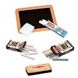 Melissa & Doug Chalk and Eraser with Chalkboard Set of 4 Items