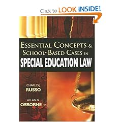 Essential Concepts and School-Based Cases in Special Education Law