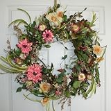 22 in. Cherise Wreath