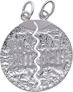 Mizpah Charm by Rembrandt Charms