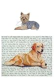 Yorkshire Terrier (puppy cut) Glass Cutting Board