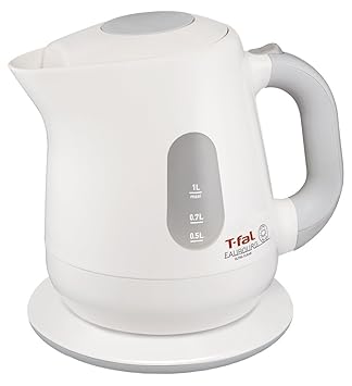 【クリックで詳細表示】T-fal 電気ケトル フォブール グレー 1L KO350BJP： ホーム＆キッチン