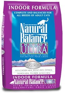 Natural Balance Indoor Ultra Premium, Dry Cat Food, 15-Pound Bag Natural Balance Indoor Ultra Premium, Dry Cat Food, 15-Pound Bag
