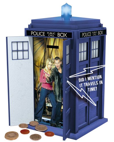 Childrens Toyshop   : Doctor Who - Tardis Talking Money Bank