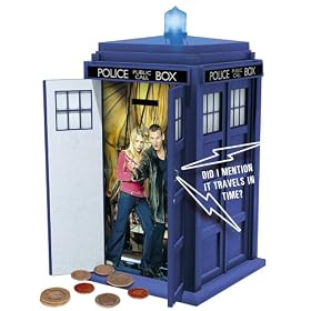 Dr Who - Tirelire Tardis - Bleu