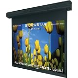 96 X 54 Lectric I 16:9 Motorized Projection Screen - 110 Diagonal, Hard Wired Optional Remote