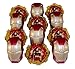 DecoPac Cupcake Rings, Iron Man 3, Two Designs, 12 Pieces