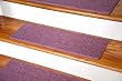Dean Carpet Stair Treads 23" x 8" - Rose - Set of 13