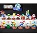 Lujex New Super Mario Yoshi Luigi Goomba Brother 13 Figures Set Baby_s-3