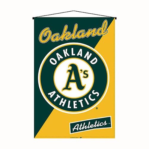 Buy Biederlack Oakland Athletics Deluxe Wall Hanging by Biederlack