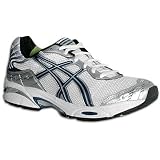 ASICS® Men's Gel Cumulus 9 ( sz. 13.0, White/Navy/Lime )