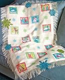 Swell Noel Afghan Counted Cross Stitch Kit- 18 Ct