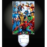 Comic Book Superstars Decorative Night Light by Decoration Sensation