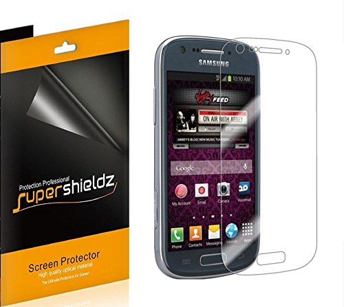 [6-Pack] SUPERSHIELDZ- High Definition Clear Screen Protector For Samsung Galaxy Ring (Virgin Mobile) + Lifetime Replacements Warranty [6-PACK] - Retail Packaging