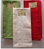 Bamboo Kitchen Towels Red