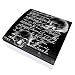 Liebesbrief Black Design Skin Decal Sticker for the PS3 Slim
