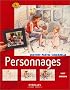 Personnages : Crayons, pastel, aquarelle