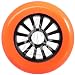 YAK Scooter Wheel Orange-Black 100mm