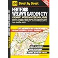 AA Street by Street: Hertford, Welwyn Garden City, Cheshunt, Hatfield, Hoddesdon, Ware by AA Publishing