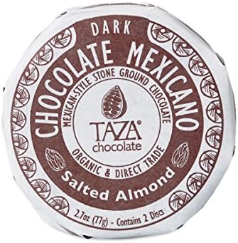 SALTED ALMOND CHOCOLATE MEXICANO DISCS