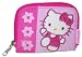 Sanrio Hello Kitty Coin Purse Pink Flower with Zipper