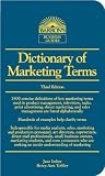 cover of Dictionary of Marketing Terms (Barron's Business Guides)