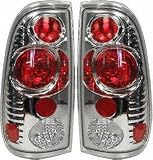 97-03 FORD F150 PICKUP ALTEZZA CRYSTAL CLEAR TAIL LIGHT TRUCK, one set (left and right... by US Auto