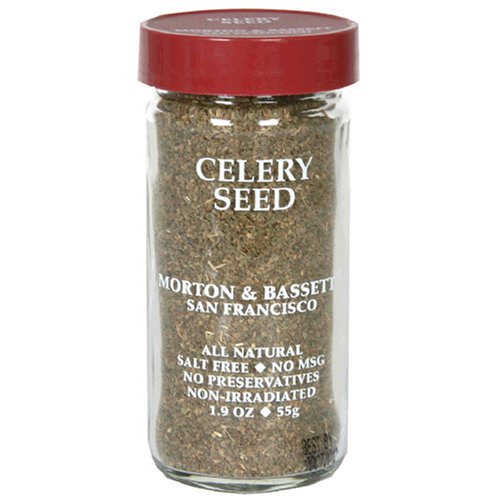 Morton & Bassett Celery Seed, 1.9-Ounce Jars (Pack of 3) by Morton & Bassett